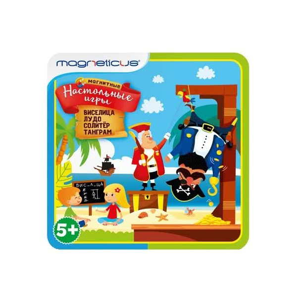 Магнитная игра MAGNETICUS BG-002 4-в-1 (виселица, лудо, солитер, танграм)
Магнитная игра MAGNETICUS BG-002 4-в-1 (виселица, лудо, солитер, танграм)