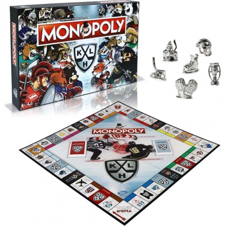Настольная игра "Монополия КХЛ (KHL)" арт.С56221210/Z02651210/Z04891210
Настольная игра "Монополия КХЛ (KHL)" арт.С56221210/Z02651210/Z04891210