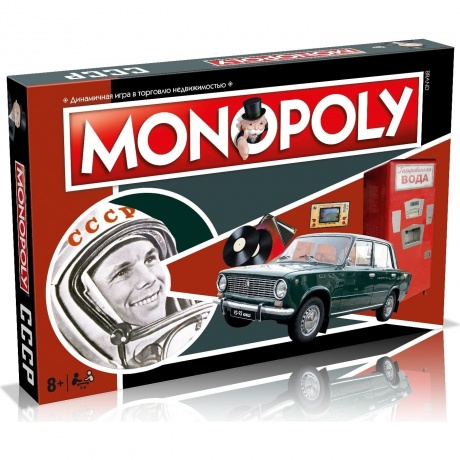 Настольная игра "Монополия СССР" арт.WM01019-RUS
Настольная игра "Монополия СССР" арт.WM01019-RUS