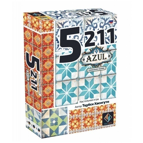 Настольная игра Звезда "5-2-1-1 Azul" 8900
Настольная игра Звезда "5-2-1-1 Azul" 8900
