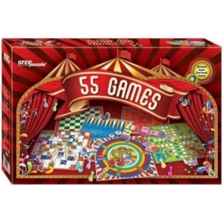 Настольная игра Step Puzzle "55 лучших игр мира"76073
Настольная игра Step Puzzle "55 лучших игр мира"76073