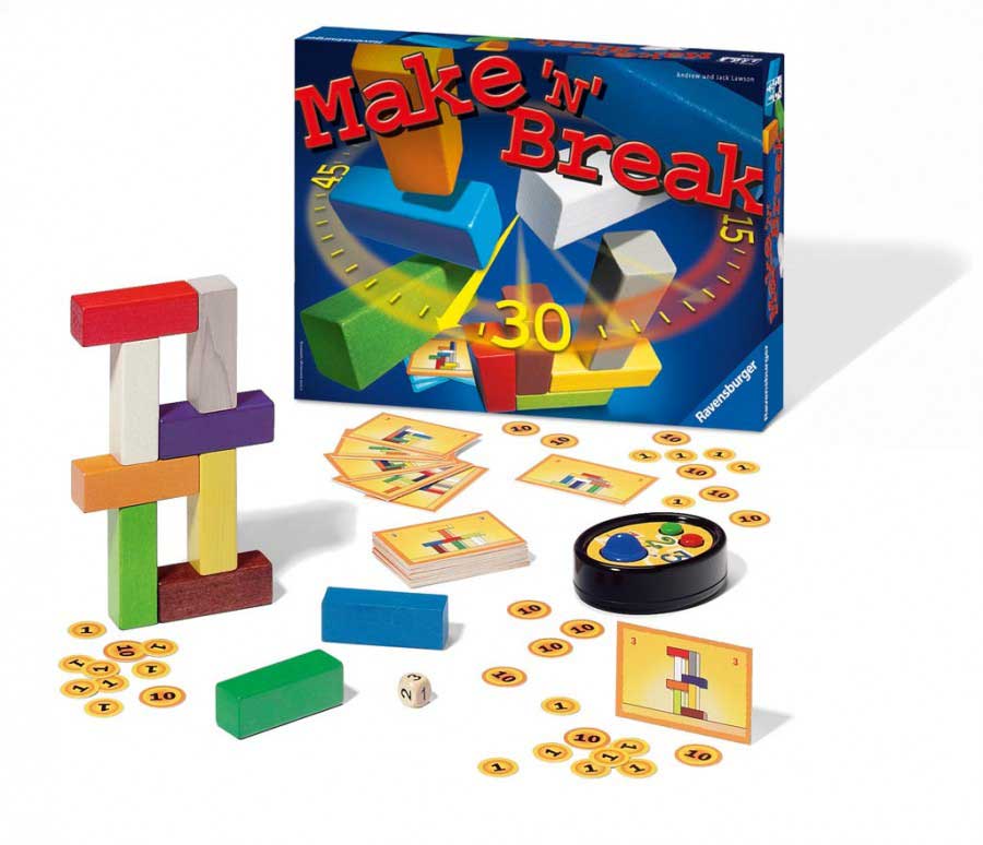 Настольная игра Ravensburger "Make`n`Break" арт.263677
Настольная игра Ravensburger "Make`n`Break" арт.263677