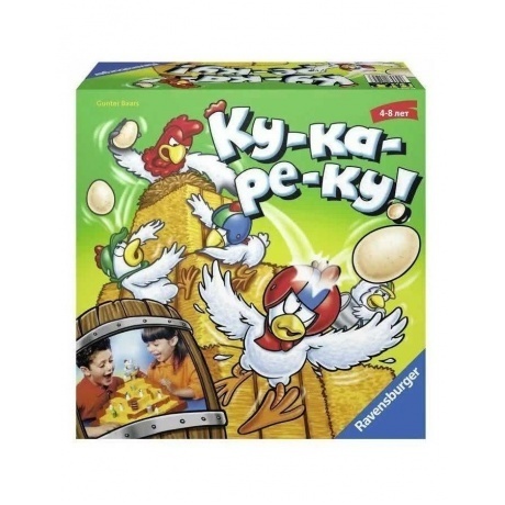 Настольная игра Ravensburger "Ку-ка-ре-ку!" арт.21104
Настольная игра Ravensburger "Ку-ка-ре-ку!" арт.21104