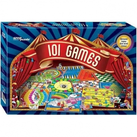 Настольная игра Step Puzzle "101 лучшая игра мира" арт.76074
Настольная игра Step Puzzle "101 лучшая игра мира" арт.76074