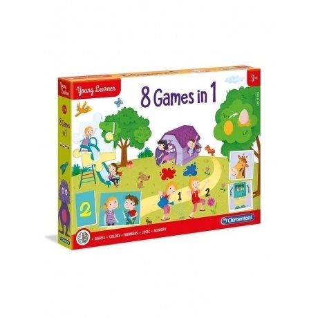 Набор обучающих игр 8 в 1 для дошкольного возраста арт.50587
Набор обучающих игр 8 в 1 для дошкольного возраста арт.50587