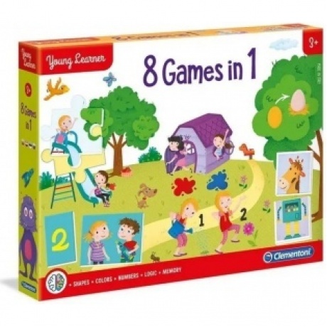 Набор обучающих игр 8 в 1 для дошкольного возраста арт.50587
Набор обучающих игр 8 в 1 для дошкольного возраста арт.50587