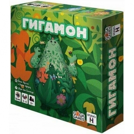 Настольная игра "Гигамон" арт.GG368
Настольная игра "Гигамон" арт.GG368