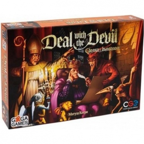 Настольная игра GaGa games Сделка с Дьяволом (Deal with the Devil) GG392
Настольная игра GaGa games Сделка с Дьяволом (Deal with the Devil) GG392