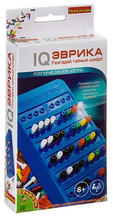 Головоломка Bondibon IQ Эврика
Головоломка Bondibon IQ Эврика