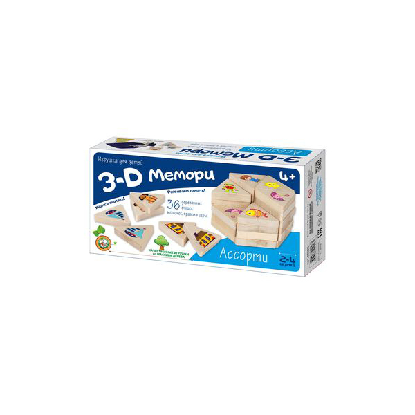 Десятое Королевство 3D Мемори Ассорти 02906
Десятое Королевство 3D Мемори Ассорти 02906