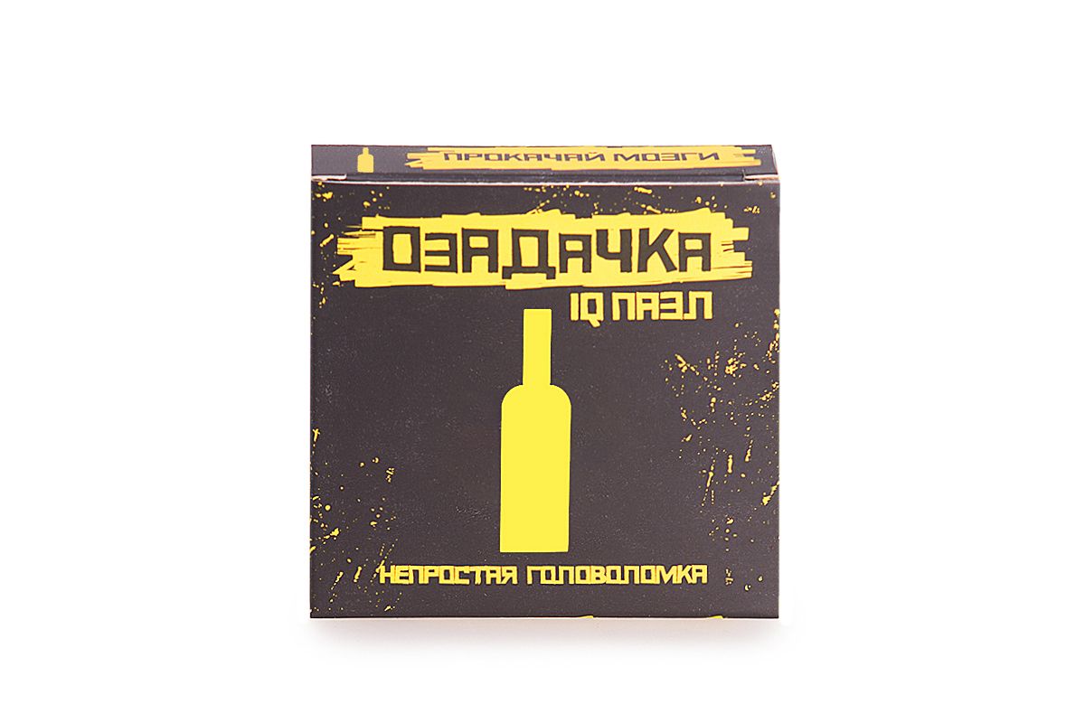 Головоломка ОЗАДАЧКА 22805 Тип Бутылка
Головоломка ОЗАДАЧКА 22805 Тип Бутылка