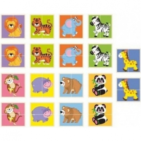 Головоломка "Дикие животные" (36 дет.) 50842
Головоломка "Дикие животные" (36 дет.) 50842