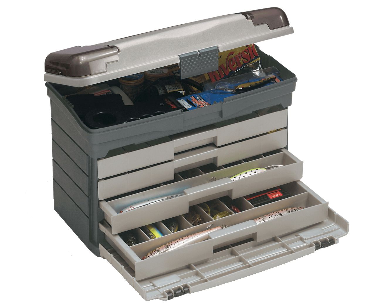 Ящик Plano 757-004 Большой с 4-мя выдвижными лотками 44х247х304 мм (757-004
Ящик Plano 757-004 Большой с 4-мя выдвижными лотками 44х247х304 мм (757-004