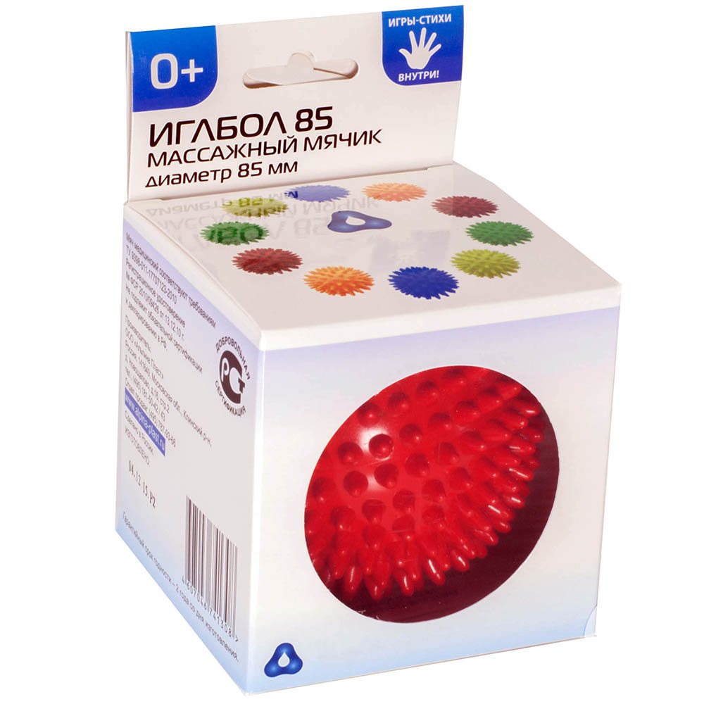 Мяч массажный Альпина Пласт Иглбол 85 мм 4040021062 Red
Мяч массажный Альпина Пласт Иглбол 85 мм 4040021062 Red