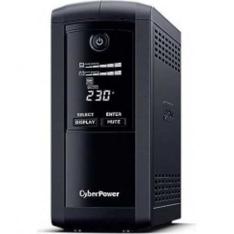 Источник бесперебойного питания CyberPower Tower 1000VA 550W VP1000EILCD
Источник бесперебойного питания CyberPower Tower 1000VA 550W VP1000EILCD