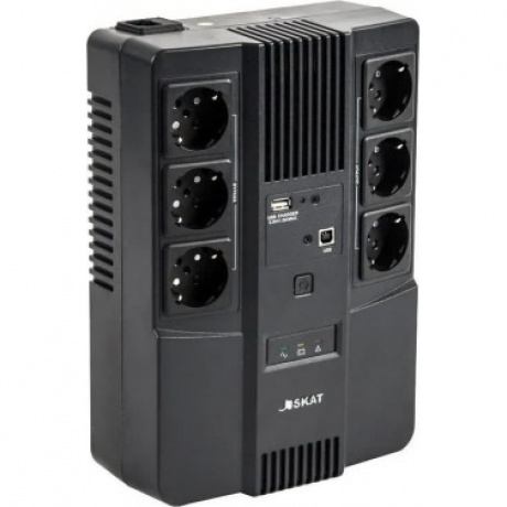 ИБП Бастион SKAT-UPS 800 AI black (SKAT-UPS 800 AI)
ИБП Бастион SKAT-UPS 800 AI black (SKAT-UPS 800 AI)