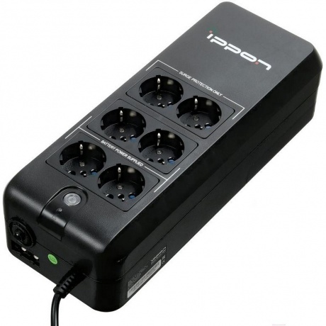 ИБП Ippon Back Verso 600 300Вт 600ВА черный
ИБП Ippon Back Verso 600 300Вт 600ВА черный