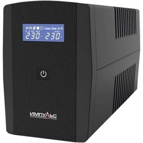 Источник бесперебойного питания Импульс Юниор Смарт 2200 2200ВА черный (JS22211)
Источник бесперебойного питания Импульс Юниор Смарт 2200 2200ВА черный (JS22211)