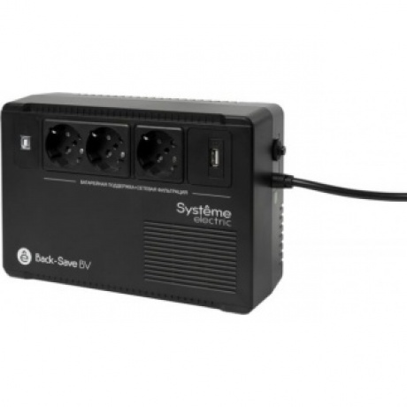 ИБП Systeme Electric Back-Save BV 600 ВА (BVSE600RS)
ИБП Systeme Electric Back-Save BV 600 ВА (BVSE600RS)
