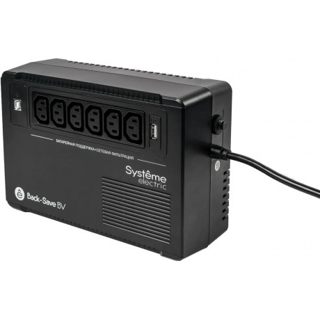 ИБП Systeme Electric Back-Save BV 800 ВА (BVSE800I)
ИБП Systeme Electric Back-Save BV 800 ВА (BVSE800I)