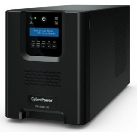 ИБП CyberPower PR1000ELCD, Line-Interactive, 1000VA/900W
ИБП CyberPower PR1000ELCD, Line-Interactive, 1000VA/900W