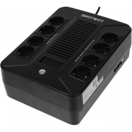 ИБП SMARTWATT UPS SAFE PRO LCD 600 Line-interactive 600VA/360W Brick (Euro x8, USB, RJ11/RJ45 protection, LCD, 275x210x95(мм), 4,8 кг, гарантия 3года (ИБП) 12мес (АКБ)) (3703020280001)
ИБП SMARTWATT UPS SAFE PRO LCD 600 Line-interactive 600VA/360W Brick (Euro x8, USB, RJ11/RJ45 protection, LCD, 275x210x95(мм), 4,8 кг, гарантия 3года (ИБП) 12мес (АКБ)) (3703020280001)