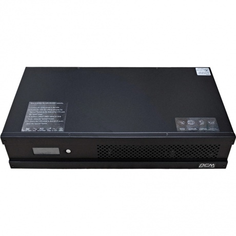 Источник бесперебойного питания Powercom Infinity INF-1100AP RM (3U) 770Вт 1100ВА черный
Источник бесперебойного питания Powercom Infinity INF-1100AP RM (3U) 770Вт 1100ВА черный