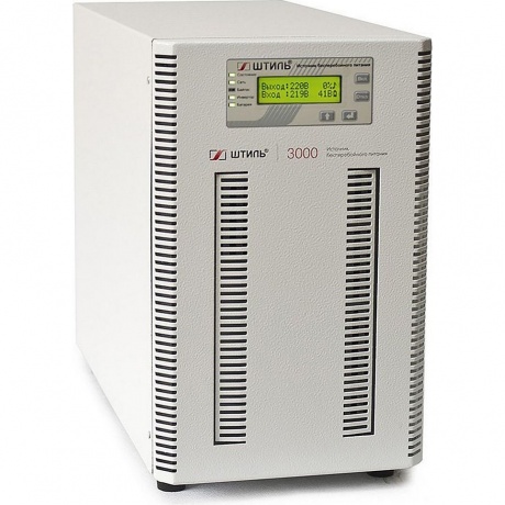 Источник бесперебойного питания Штиль ST1103SL 2700Вт 3000ВА серый
Источник бесперебойного питания Штиль ST1103SL 2700Вт 3000ВА серый