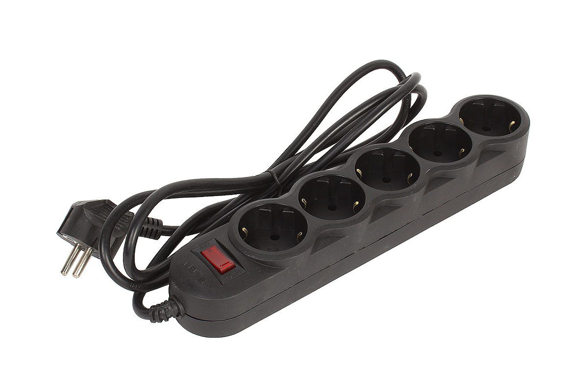 Сетевой фильтр SVEN SF-05L 5.0 м (5 розеток) черный (SV-015084)
Сетевой фильтр SVEN SF-05L 5.0 м (5 розеток) черный (SV-015084)