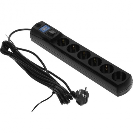 Сетевой фильтр Most HV6 черный 5м + защита от 380 V
Сетевой фильтр Most HV6 черный 5м + защита от 380 V