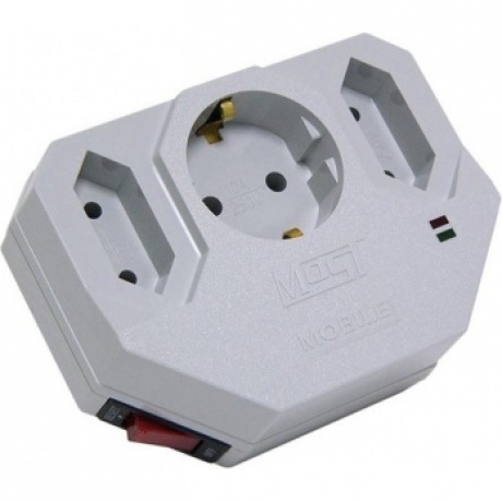 Сетевой фильтр Most MHV (адаптер на 3 розетки) белый + защита от 380 V
Сетевой фильтр Most MHV (адаптер на 3 розетки) белый + защита от 380 V