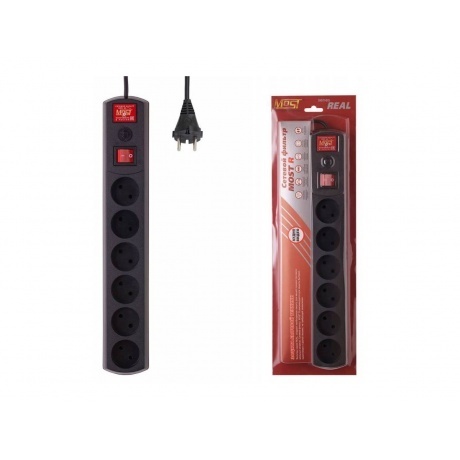 Сетевой фильтр Most R черный 5м
Сетевой фильтр Most R черный 5м