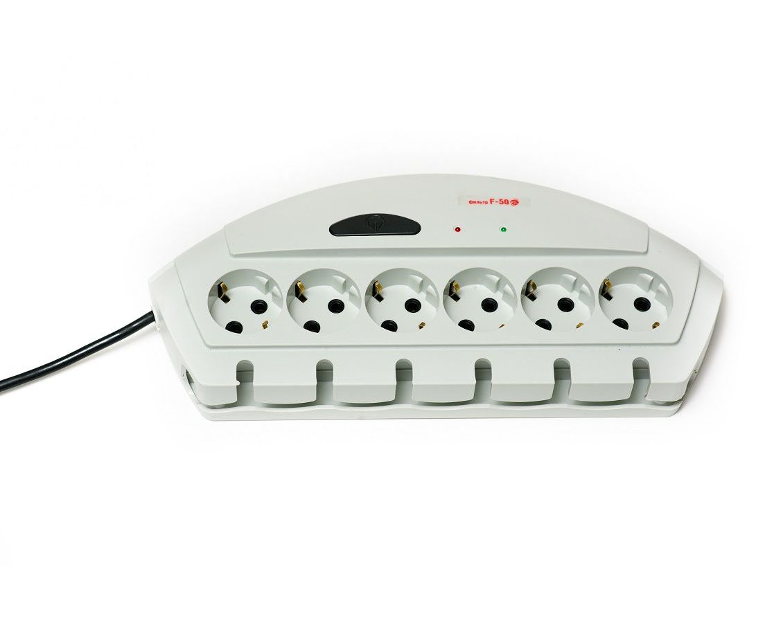 Сетевой фильтр Vektor F-50Е светло-серый 5м + защита от 380 V
Сетевой фильтр Vektor F-50Е светло-серый 5м + защита от 380 V