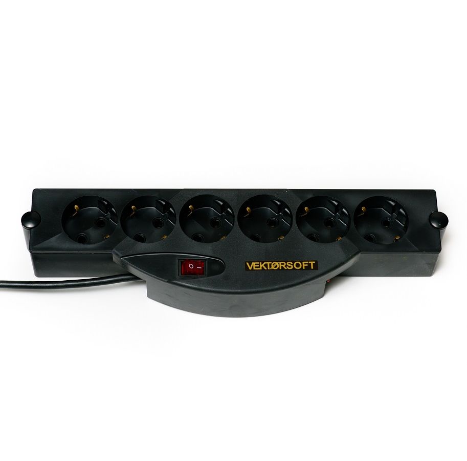 Сетевой фильтр Vektor SOFT черный 3м (для быт. и офис.техники с автомат.предохранителем)
Сетевой фильтр Vektor SOFT черный 3м (для быт. и офис.техники с автомат.предохранителем)