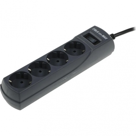 Сетевой фильтр Pilot m-MAX 10м (4 розетки) черный
Сетевой фильтр Pilot m-MAX 10м (4 розетки) черный