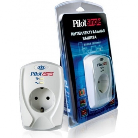 Сетевой фильтр Pilot Single (1 розетка) белый
Сетевой фильтр Pilot Single (1 розетка) белый