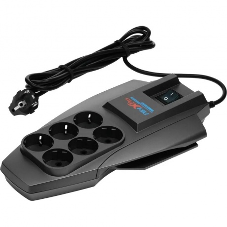 Сетевой фильтр Pilot X-Pro 3м (6 розеток) серый
Сетевой фильтр Pilot X-Pro 3м (6 розеток) серый