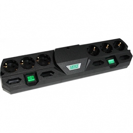 Сетевой фильтр Most TRG 2м (10 розеток) черный
Сетевой фильтр Most TRG 2м (10 розеток) черный