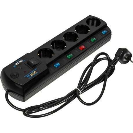 Сетевой фильтр Most EHV 2м (5 розеток) черный
Сетевой фильтр Most EHV 2м (5 розеток) черный