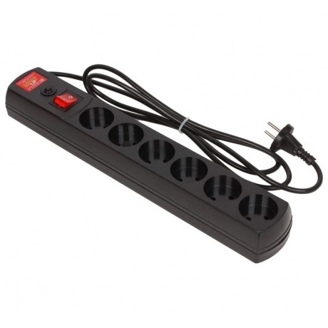 Сетевой фильтр Most LR 1.7м (6 розеток) черный
Сетевой фильтр Most LR 1.7м (6 розеток) черный