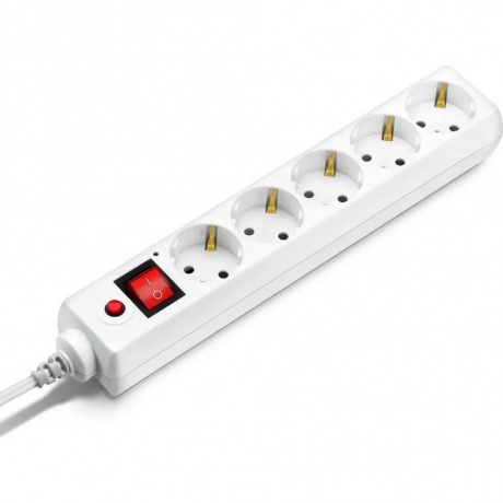 Сетевой фильтр Buro 500SH-10-W 10м (5 розеток) белый
Сетевой фильтр Buro 500SH-10-W 10м (5 розеток) белый