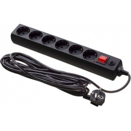 Сетевой фильтр Buro 600SH-16-5-B 5м (6 розеток) черный
Сетевой фильтр Buro 600SH-16-5-B 5м (6 розеток) черный