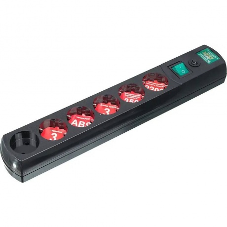 Сетевой фильтр Most LRG 3м (6 розеток) черный
Сетевой фильтр Most LRG 3м (6 розеток) черный