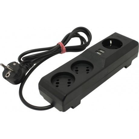 Сетевой фильтр Pilot 3G 1.8м (3 розетки) черный
Сетевой фильтр Pilot 3G 1.8м (3 розетки) черный