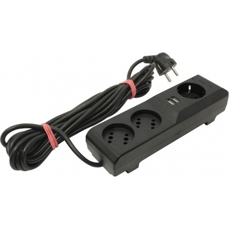 Сетевой фильтр Pilot 3G 3м (3 розетки) черный
Сетевой фильтр Pilot 3G 3м (3 розетки) черный