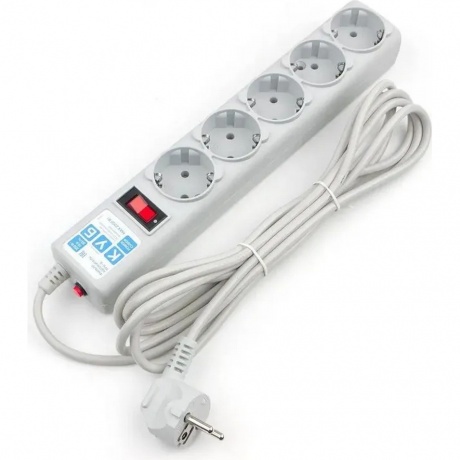 Сетевой фильтр Power Cube 1.9м (6 розеток) серый
Сетевой фильтр Power Cube 1.9м (6 розеток) серый