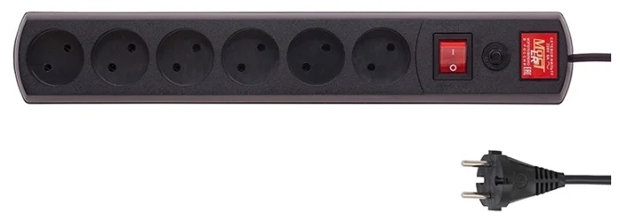 Сетевой фильтр Most LR 3м черный
Сетевой фильтр Most LR 3м черный