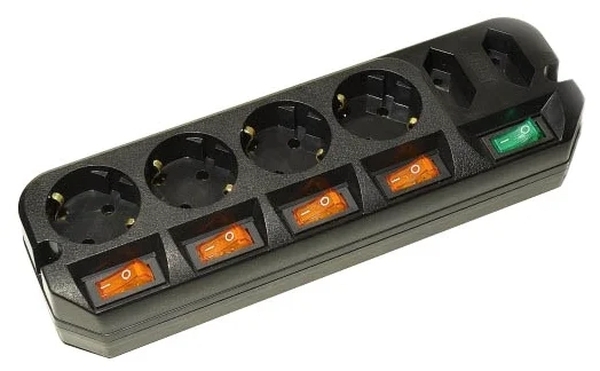 Удлинитель электрический MOST A10 (5м, черный)
Удлинитель электрический MOST A10 (5м, черный)