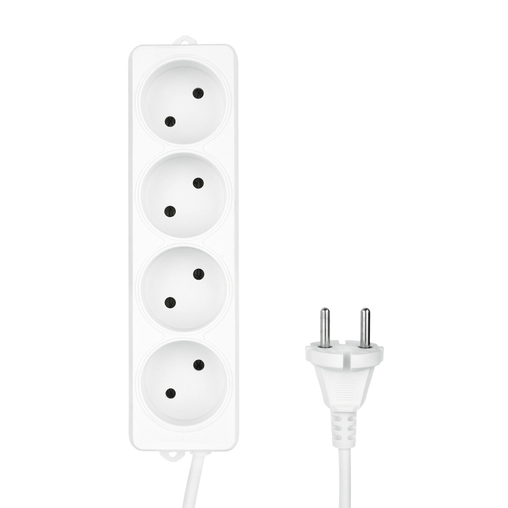 Удлинитель Гарнизон EL-NL4-W-2 2м (4 розетки)
Удлинитель Гарнизон EL-NL4-W-2 2м (4 розетки)