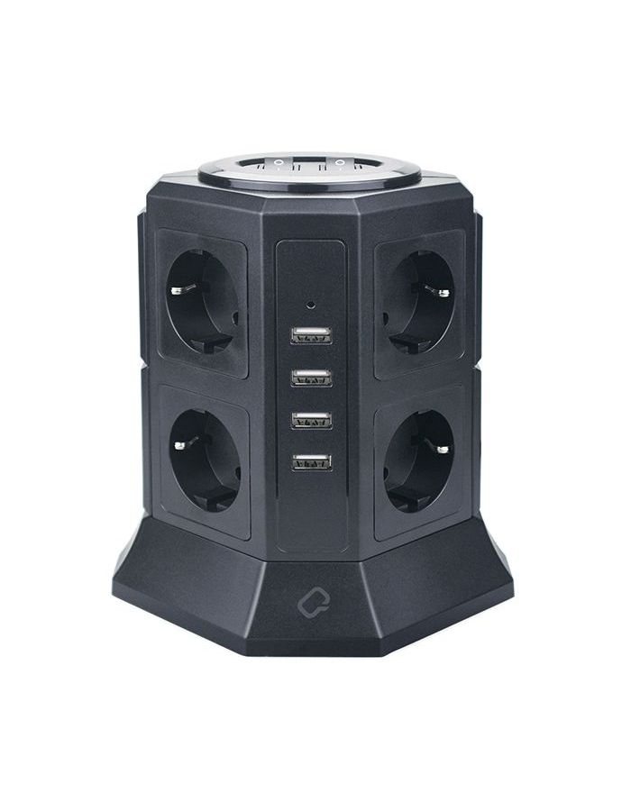 Сетевой фильтр Qumo Power Tower Pro 8SP4U 2м, 8 розеток (P-0002)
Сетевой фильтр Qumo Power Tower Pro 8SP4U 2м, 8 розеток (P-0002)